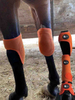 HORSE221 Horse Knee Boots with Neoprene Sport Horse Splint Boots, Cradle Fetlock Support Protective Boots