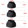 HORSE226 Rubber Bell Boots with Kevlar for Equestrian Equipment